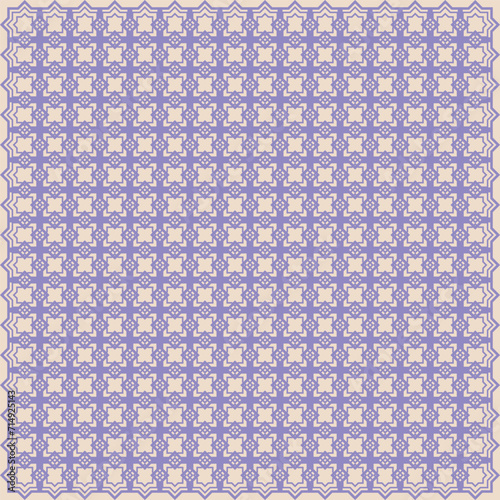Islamic Pattern Youthful Lilac Color Background