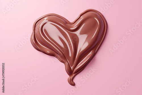 chocolate heart photo