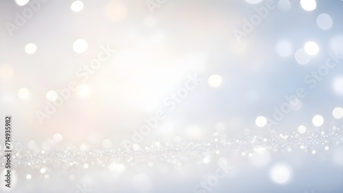 Abstract background with bokeh defocused lights. Christmas and New Year concept.