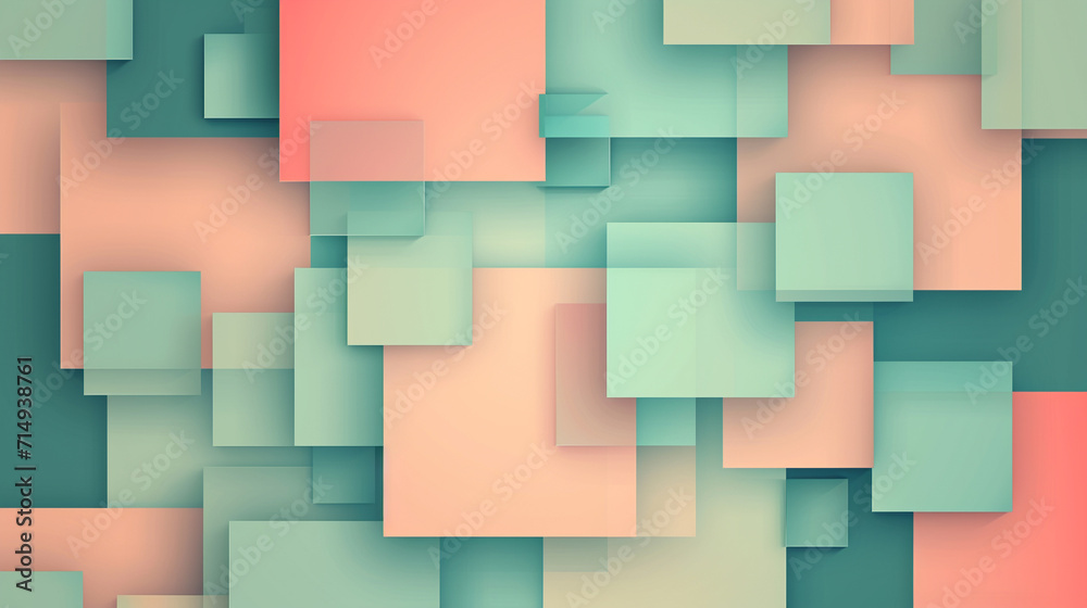 Blue-Green and Coral abstract background vector presentation design. PowerPoint and Business background. Blue-Green and Coral abstract background vector presentation design. PowerPoint and Business background.