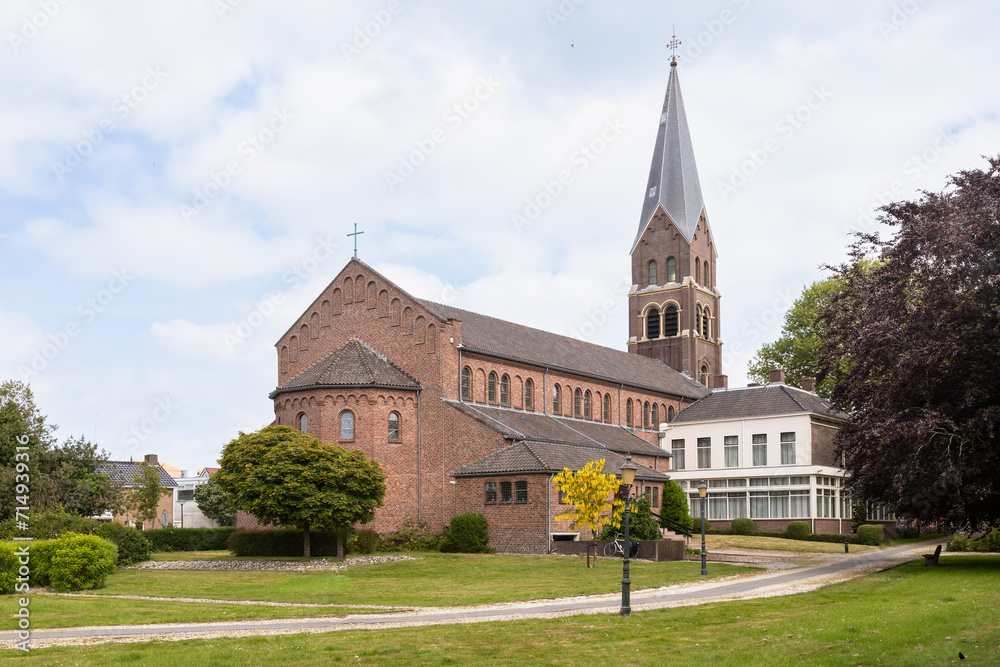 St. Matthew's Church in the town of Joure in Friesland.