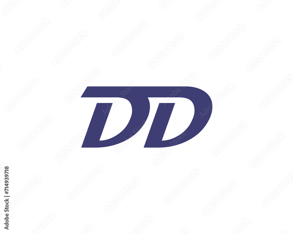 DD Logo design vector template DD Logo design vector template