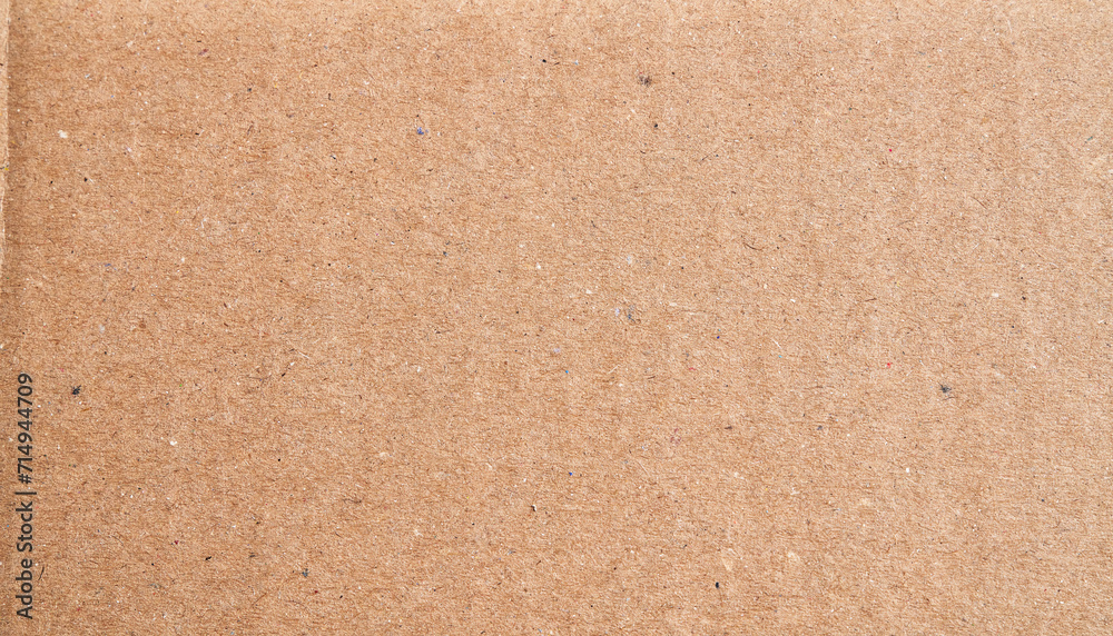 Fototapeta premium Brown cardboard carton material texture background