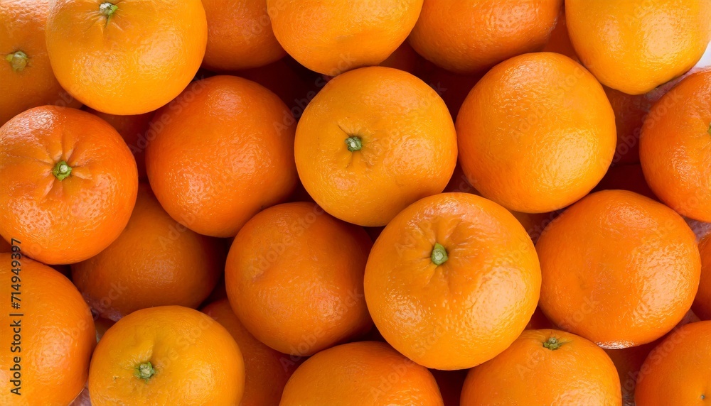 full frame of orange fruit background