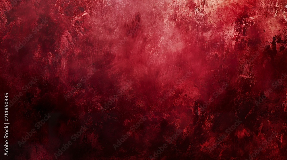 Dark red abstract background in cyclorama style in misty atmosphere. Opulent setting of extra depth in misty dark red color. Dark red abstract background in cyclorama style in misty atmosphere. Opulent setting of extra depth in misty dark red color.