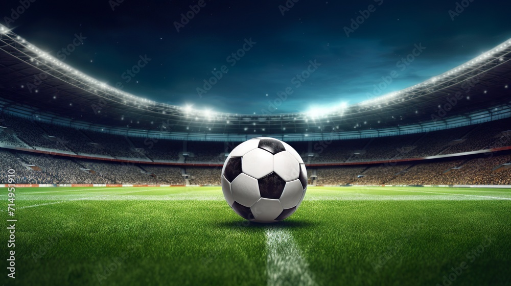 Fototapeta premium stadium football