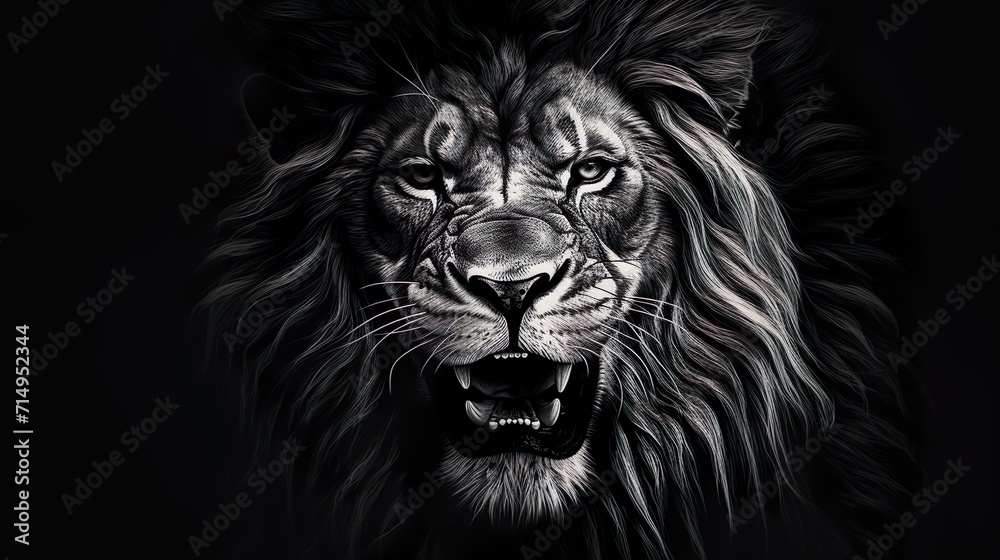 head of lion ; lion face head of lion ; lion face
