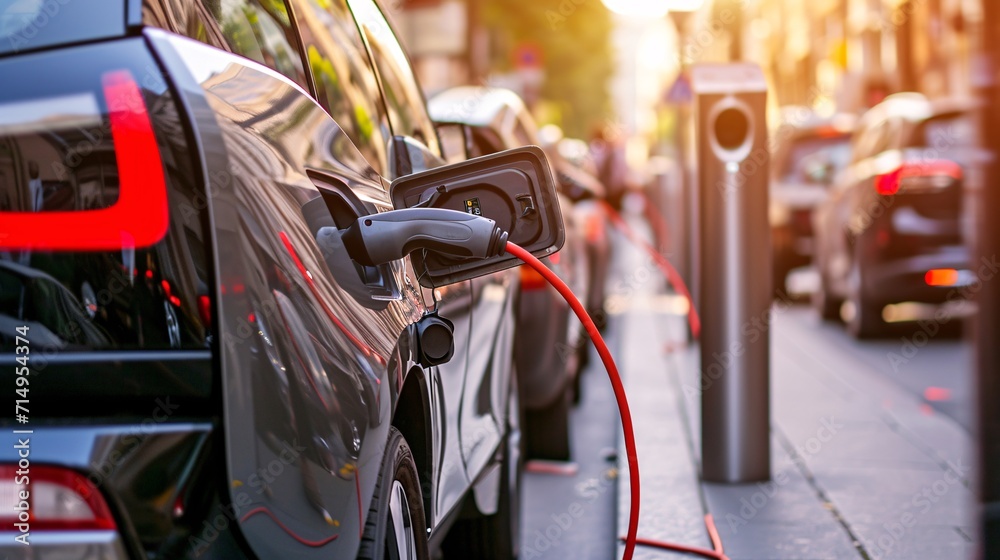 Electric Car Charging Station Generative AI Electric Car Charging Station Generative AI