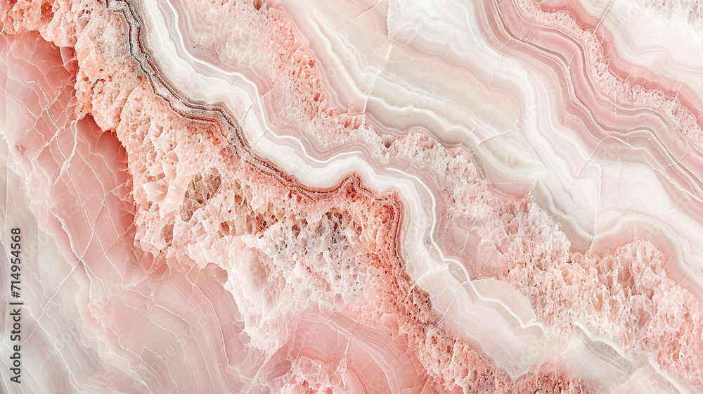Blush Pink and White marble background Blush Pink and White marble background