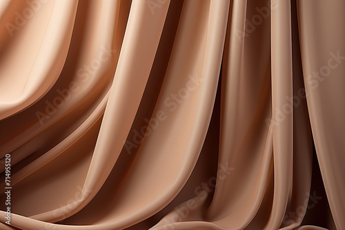 brown curtain background