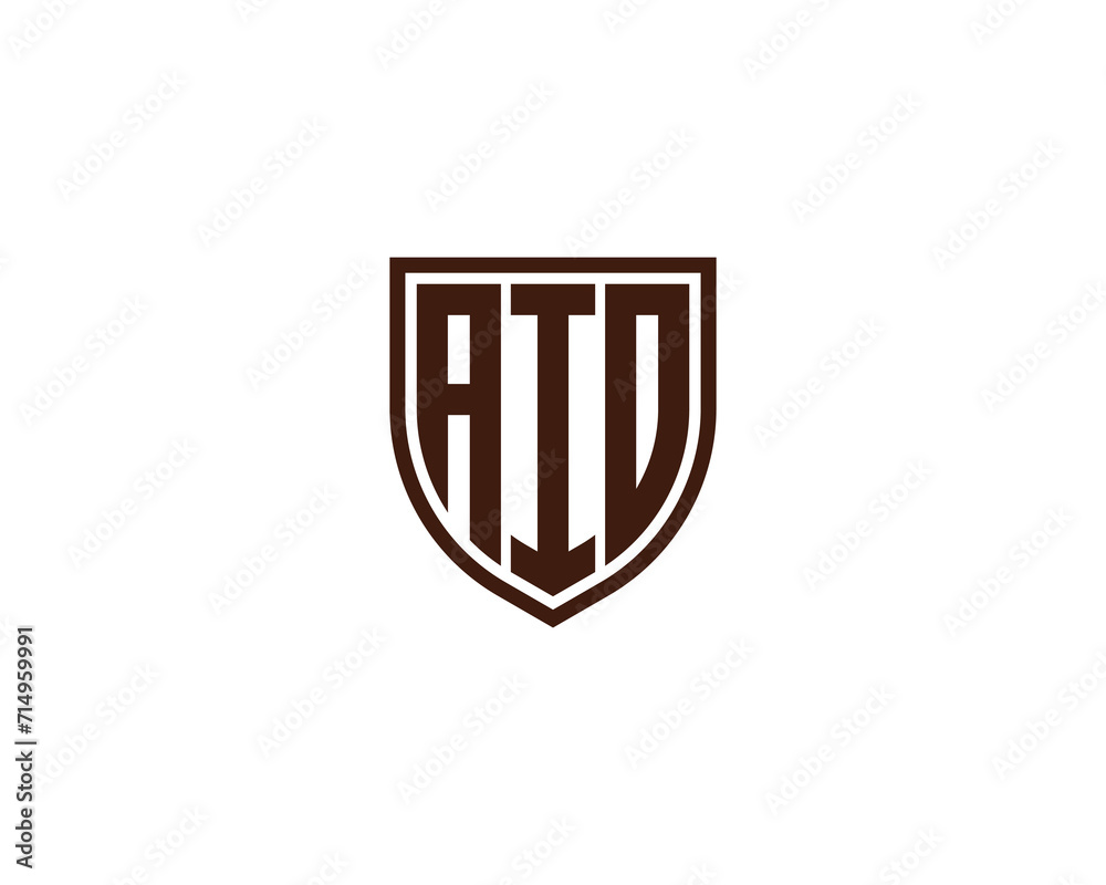 AIO logo design vector template AIO logo design vector template