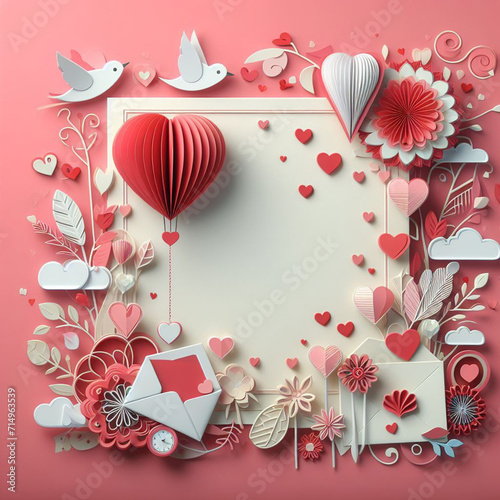 valentine greeting card