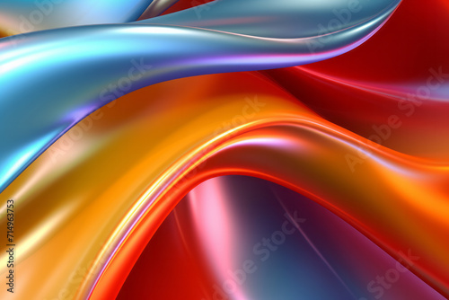 Close-Up of Colorful Abstract Background