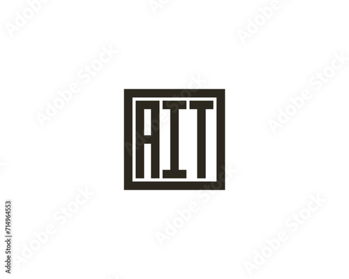 AIT Logo design vector template