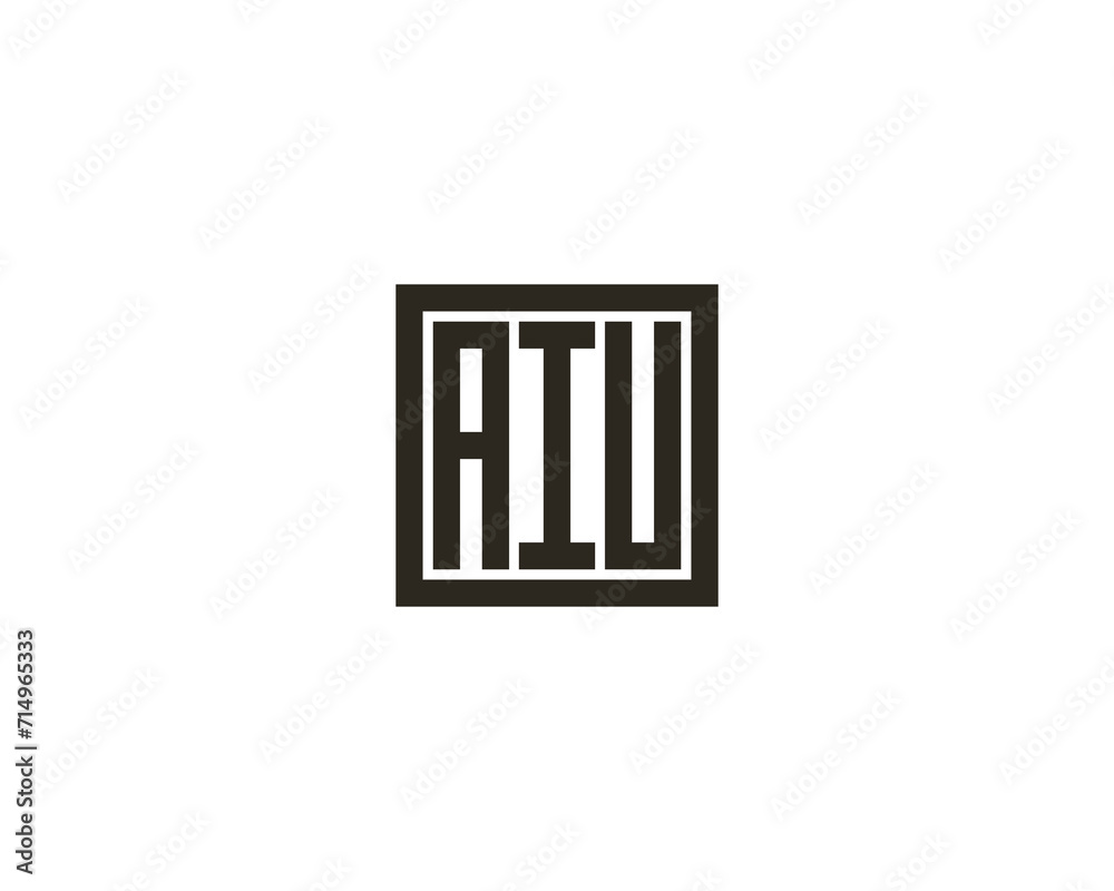 AIU Logo design vector template AIU Logo design vector template