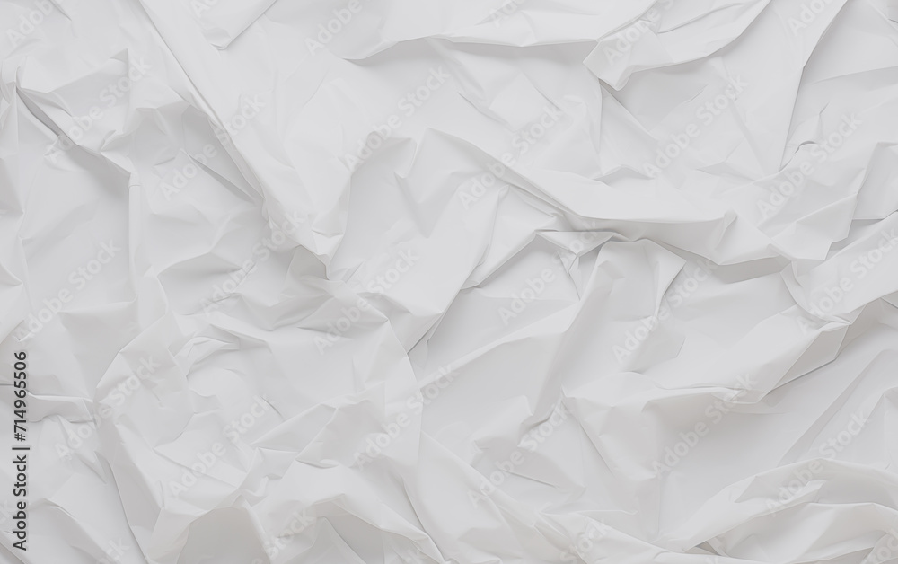 Obraz premium Crumpled torn paperboard texture pattern Generated by AI