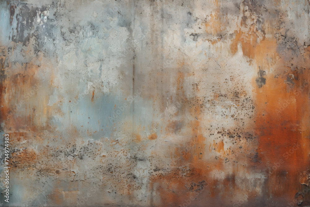 Rusty metal background. Metallic pattern