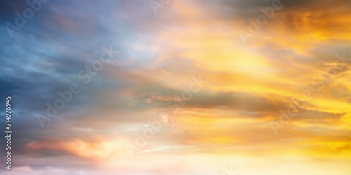Sky clouds art sunrise background © Shariq .B