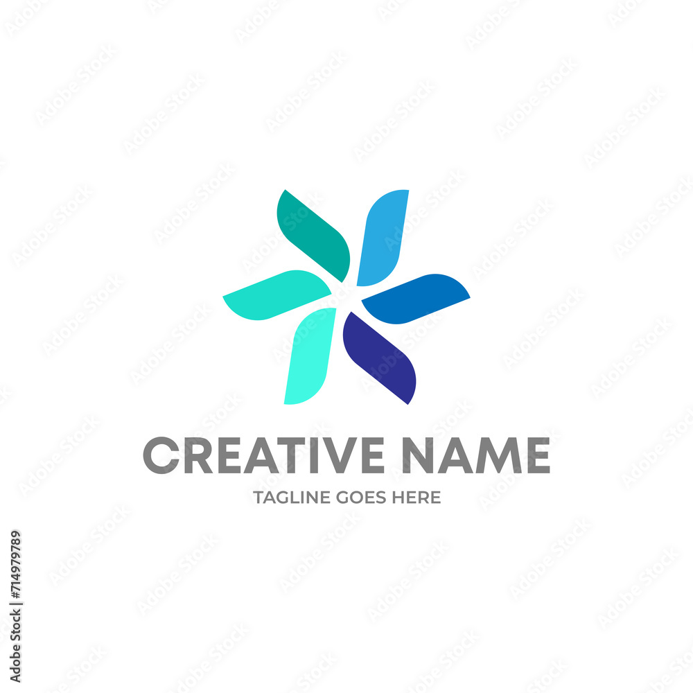 abstract logo design. abstract bio natural logo abstract logo design. abstract bio natural logo