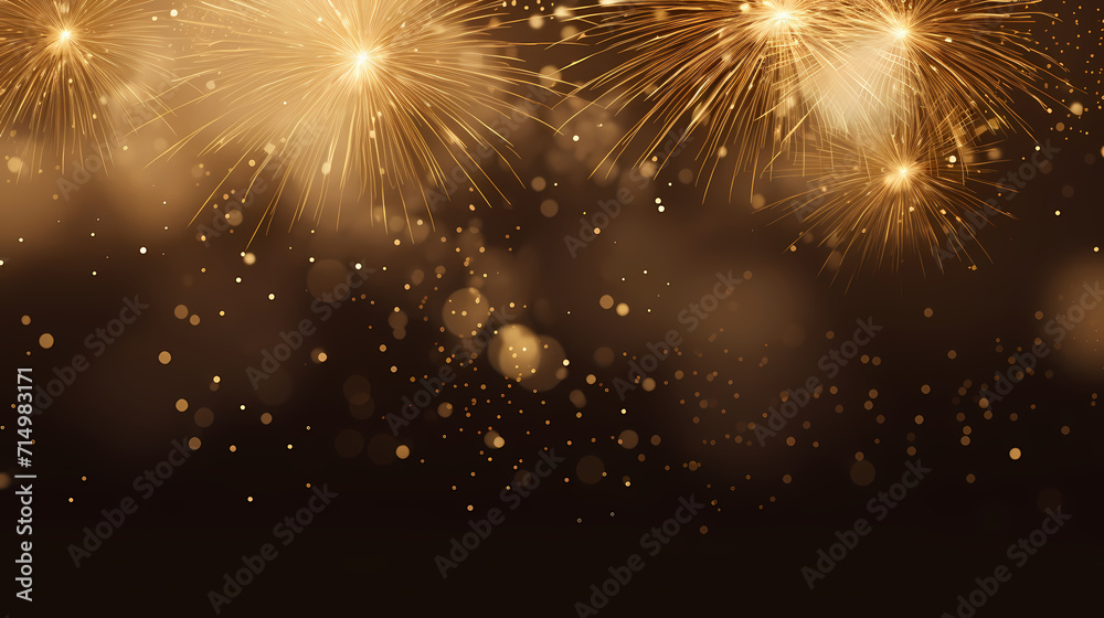 Fireworks background for celebration, holiday celebration concept