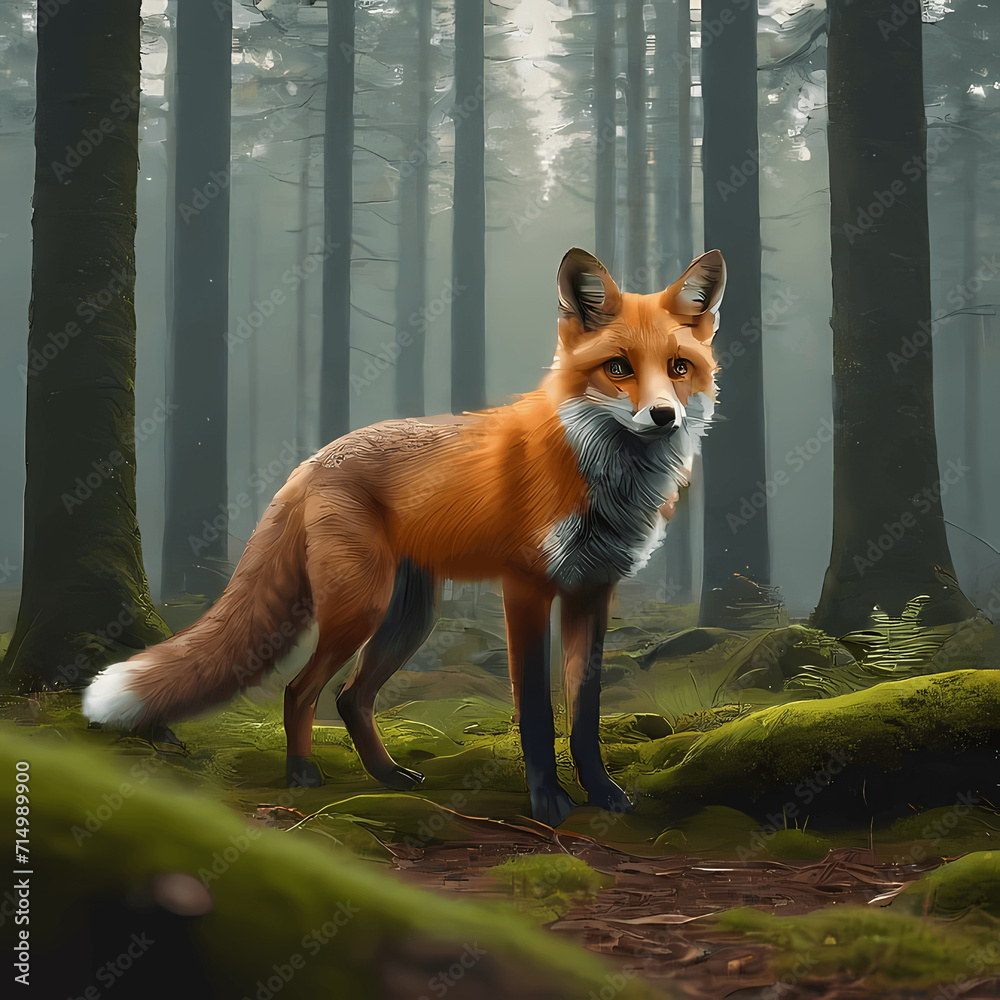 Obraz premium Fox