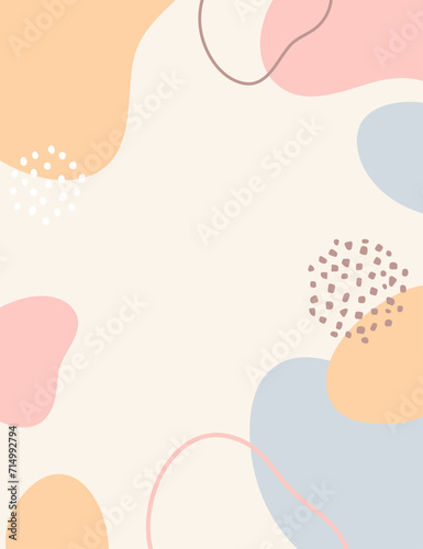 Design banner frame background .Colorful poster background vector illustration.Exotic plants, branches,art print for beauty, fashion and natural products,wellness, wedding and event.