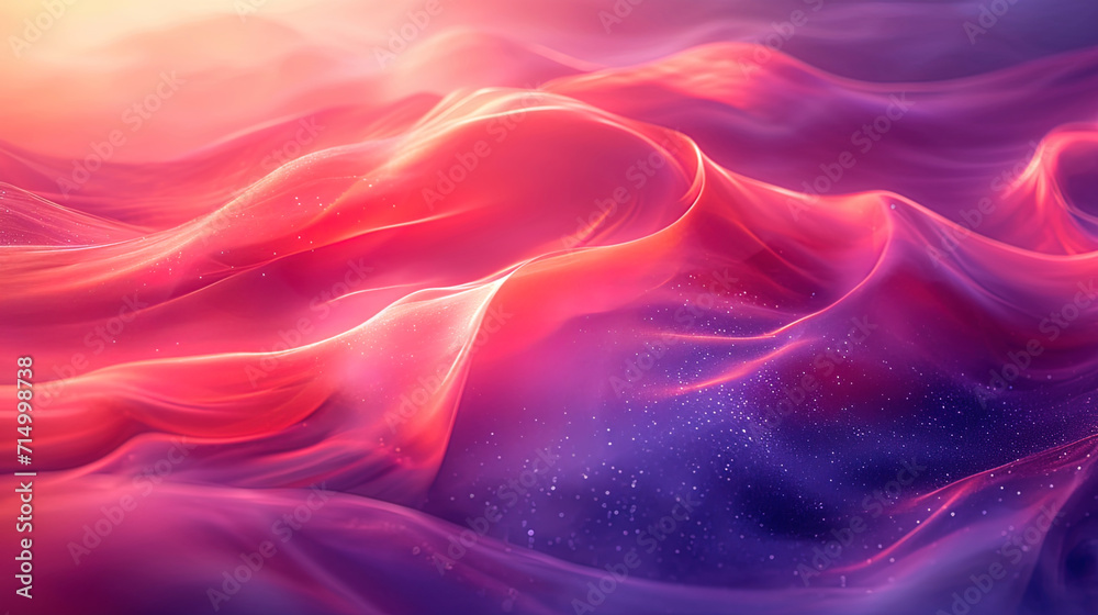 Obraz premium Smooth gradients and curves in a non bore background create a feeling of abstract beauty