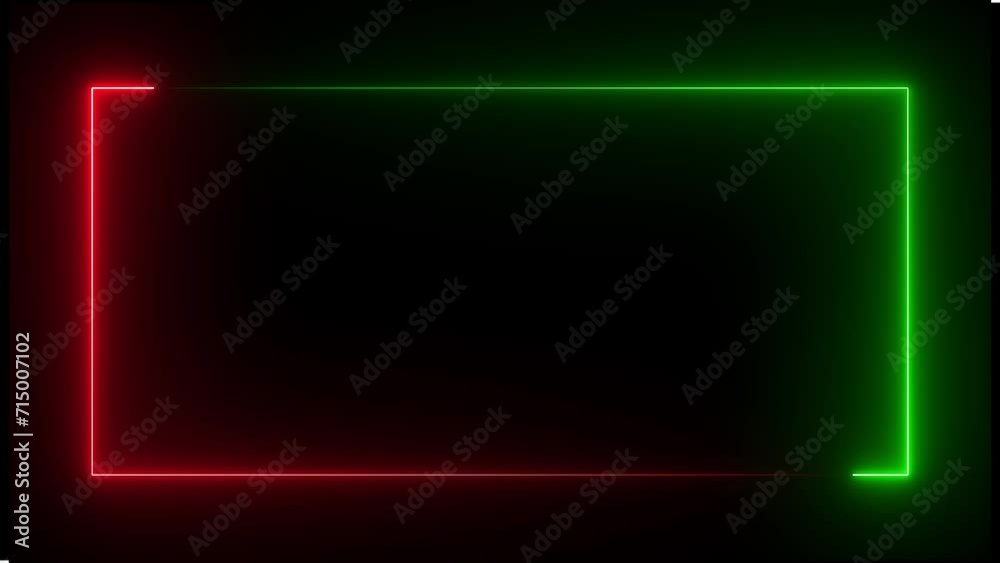 Light glowing neon shape animation in retro style. Seamless background Light glowing neon shape animation in retro style. Seamless background