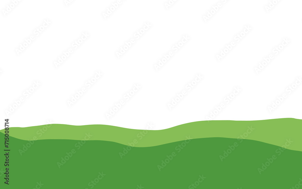Nature green field. spring lawn hill, green grass fields landscape illustration. Field grass Nature green field. spring lawn hill, green grass fields landscape illustration. Field grass
