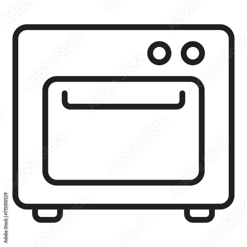 Oven line Icon.