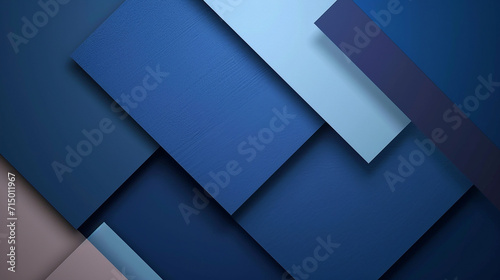 Deep blue with neutrals abstract background vector presentation design. PowerPoint and Business background. © Swaroop