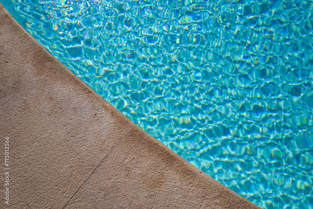 Obraz premium swimming pool background.