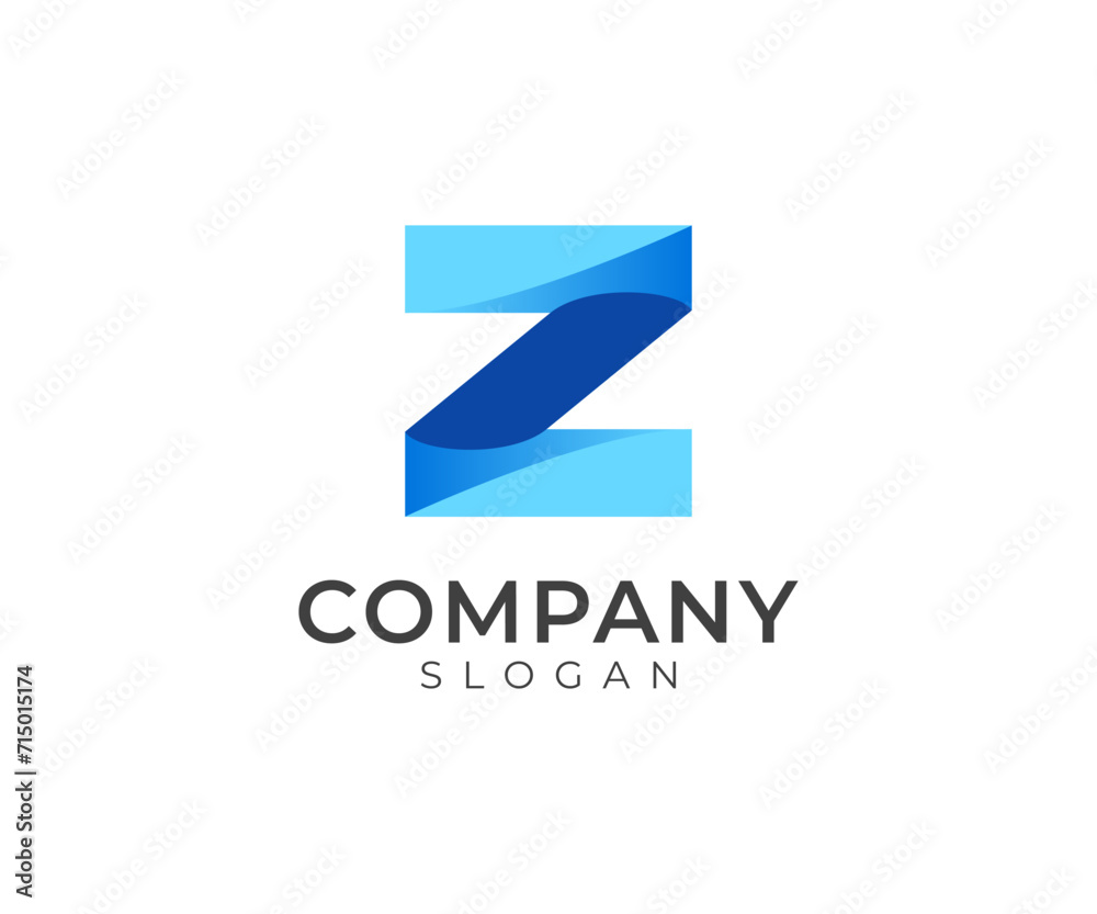 Letter Z logo alphabet vector symbol. Abstract initial letters Z monogram logo template, icon for business Letter Z logo alphabet vector symbol. Abstract initial letters Z monogram logo template, icon for business