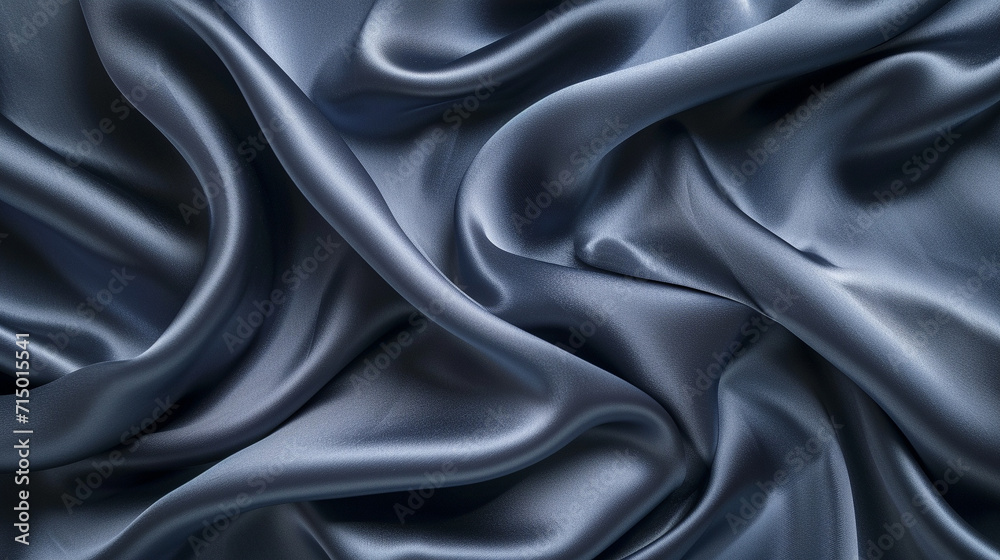 Grey with deep blue silk background Grey with deep blue silk background