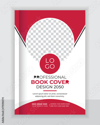 Corporate Business Book Cover Design Template  Annual Report|modern layout with color variations Brochure cover