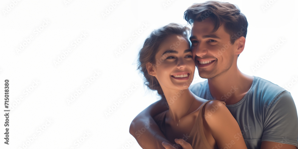 Obraz premium Warm and joyous scene celebrating Happy Valentine's Day with love