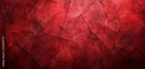 Dark grunge background with abstract red shards.