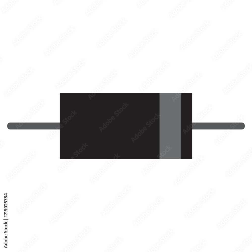 Electric diode icon vector illustration design Electric diode icon vector illustration design