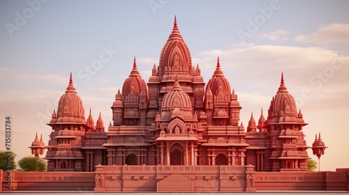 shri Ram Mandir Temple in Ayodhya,birth place Lord Rama, 22nd January ,f Pran Pratishtha of shri Ram. photo
