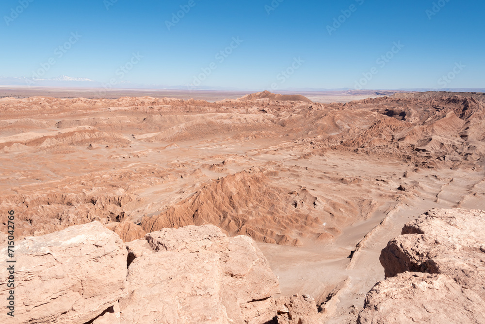 Valle de la Luna, desierto de Atacama, Chile