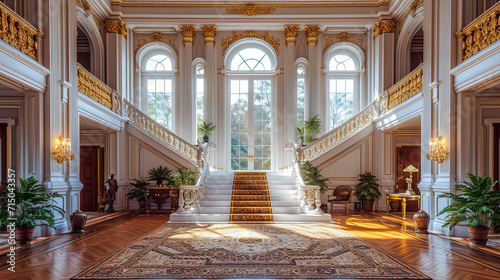 The Grand Entryway.A Palace Interior photo