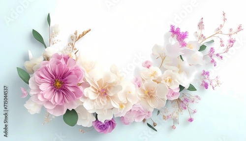Fototapeta Naklejka Na Ścianę i Meble -  wallpaper for woman’s day, ornament of flowers for valentine’s day, beautiful flowers for mother's day, illustration of roses for valentine’s day