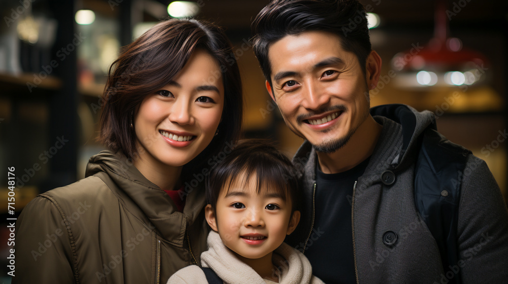 Warm Asian Family Scene. Asian Home Happiness.... Warm Asian Family Scene. Asian Home Happiness....