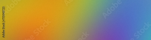 Noisy multicoloured abstract background. Holographic blurred grainy gradient banner background texture