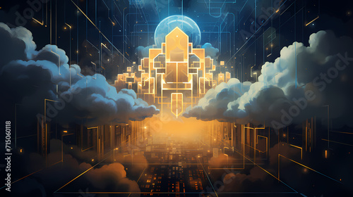 Geometric Cloud Matrix: A Blueprint of Digital Harmony
