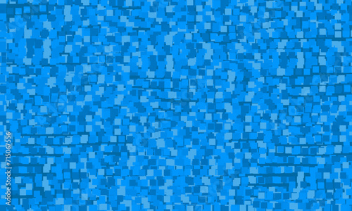 Blue ceramic tile mosaic in swimming pool seamless pattern