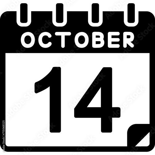 14 October Icon