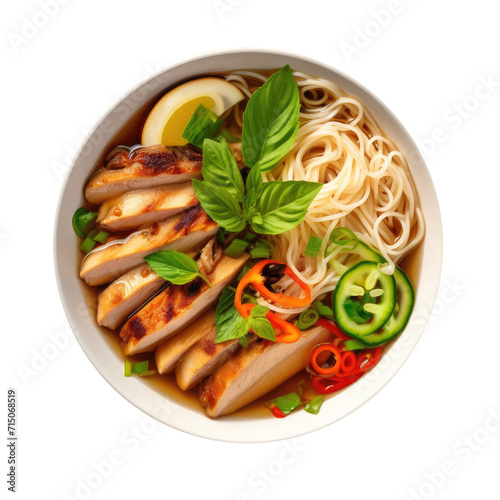 A Bowl of Chicken Ramen Noo...