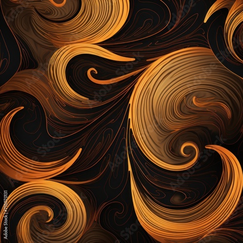 Bronze marble swirls pattern