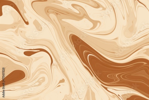 Brown marble swirls pattern